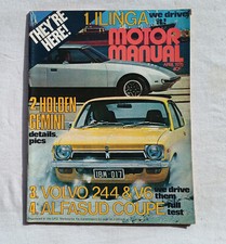 1975 Illinga Volvo 244 264 Triumph TR7 Alfasud ti Corolla BMW Gemini Topagee