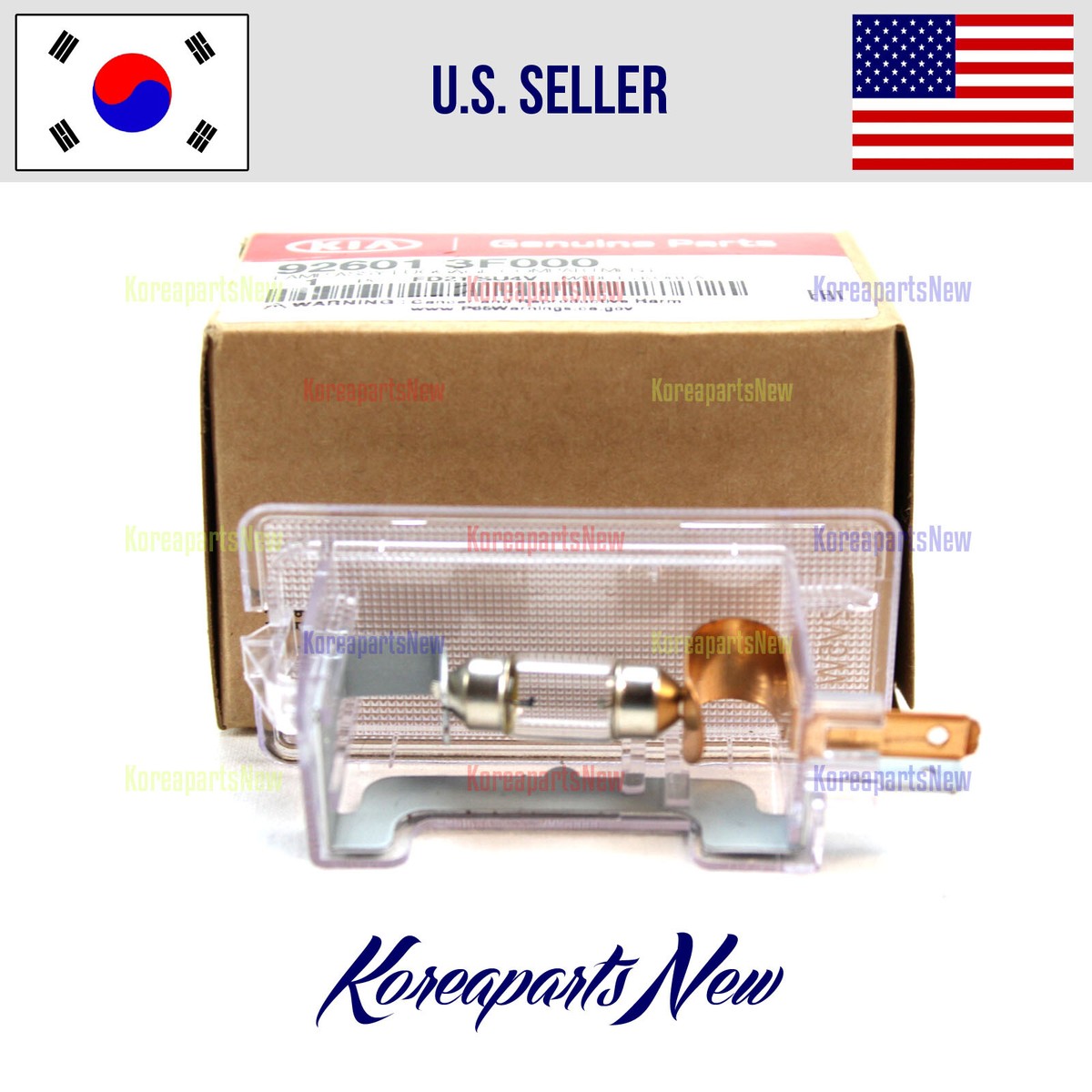 REAR License Plate Light ⭐OEM⭐ 926013F000 Hyundai Genesis Coupe