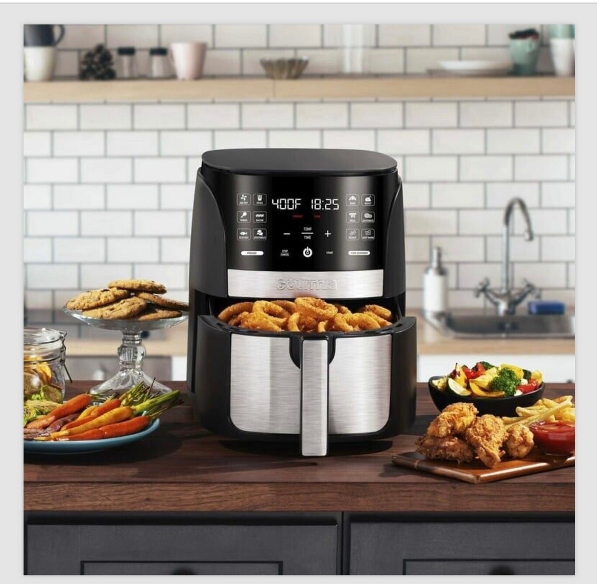 Wiopp GOURMIAエアフライヤー6AF698 Gourmia GAF698 6qt Digital Air Fryer - Black 810002861833| eBay