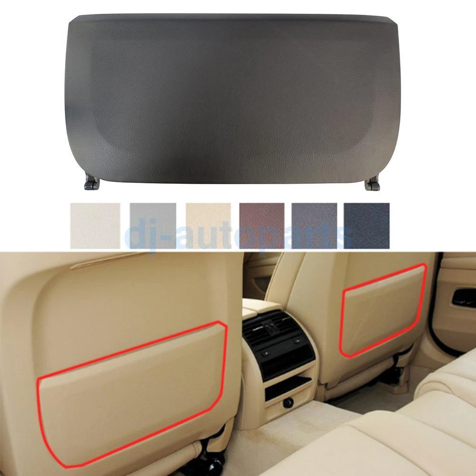 Respaldo bolsillo asiento trasero embellecedor para BMW F02 535i 550i 520i 523i 535i 530i 730LiM5 Foto 3 de 4