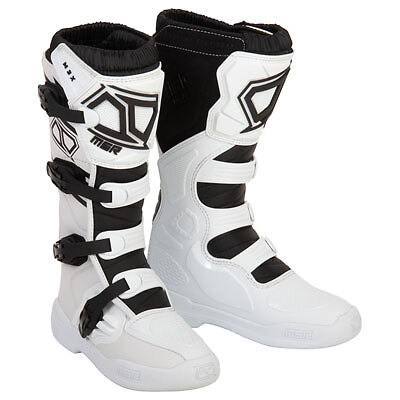 MSR M3X Motocross Boots US Size 10 -White | eBay