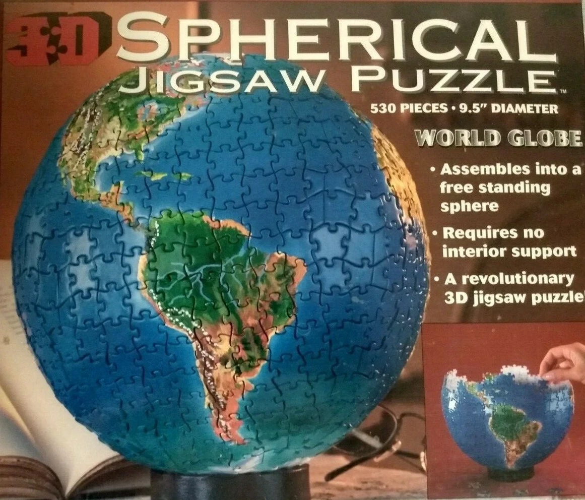 Globe jigsaw puzzle 2025