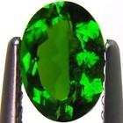 0.84 Ct Rare Natural Chrome Diopside Gemstone Green Color Oval Cut — photo 4
