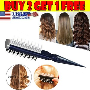Us Volumia Style Comb Instant Hair Volumizer Comb Sharks Back