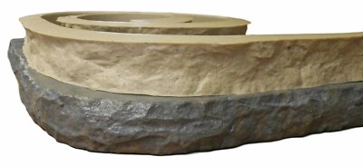 Chiseled Concrete Countertop Edge Form Liner, 10'L (120'') x 3''W x 2''D