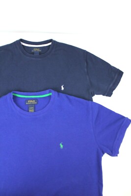 Polo Ralph Lauren - Maglione con stampa e ricamo del logo blu scuro |  Bowdoo.com