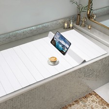 Bathtub Cover, Folding Bathtub Cover, PVC Bathtub Cover for Bathroom, Home, SPA