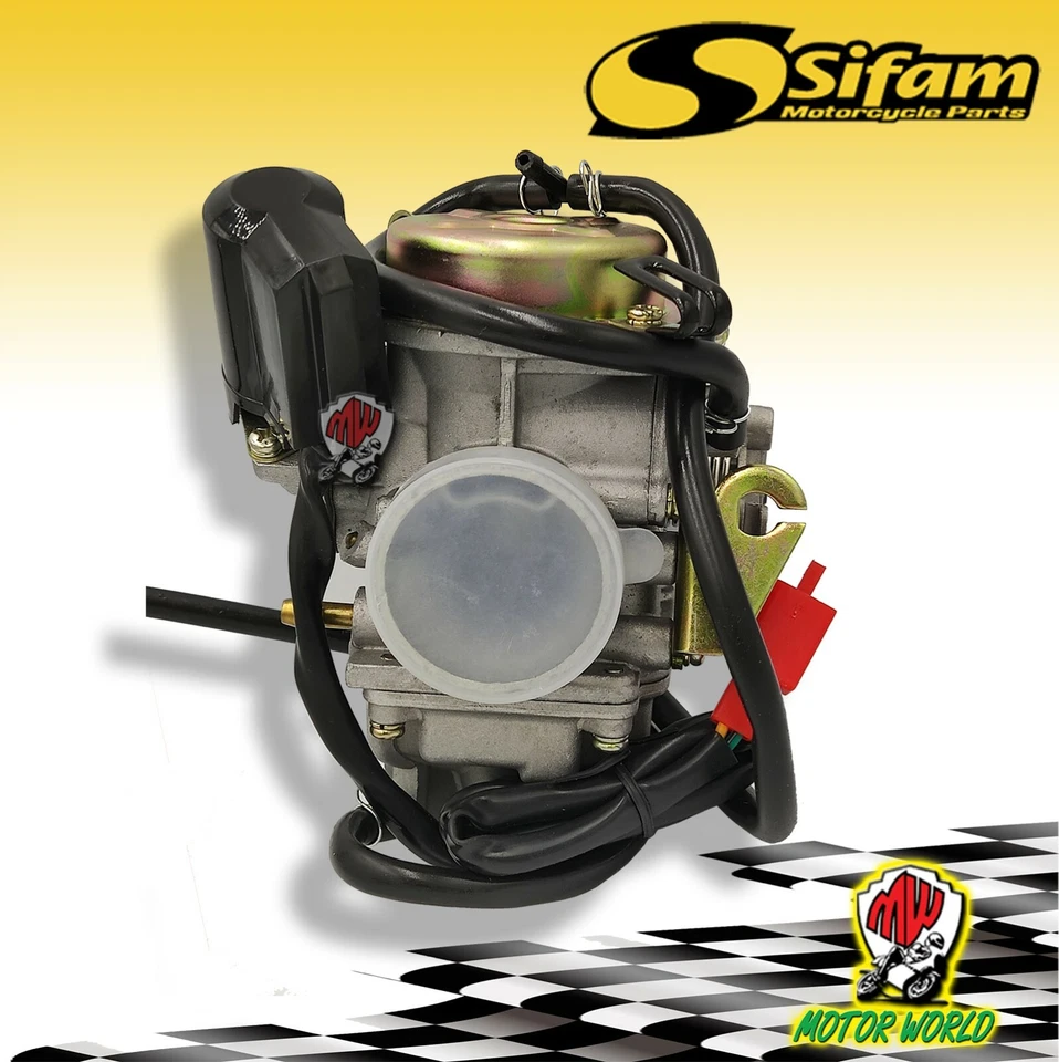 CARBGY6125 Carburateur Ø24 pour les Moteurs GY6 125CC Keeway Arn 125 Air 4T - Photo 1/1