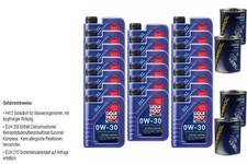 20L aceite motor Liqui Moly Synthoil desde Hace Mucho Tiempo Plus 0W-30