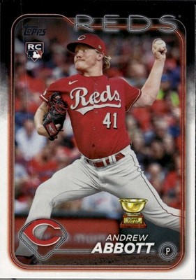 Andrew Abbott 2024 Topps Cincinnati Reds Rookie #214
