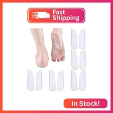 5 Pairs Medial  Lateral Heel Wedge Silicone Insoles - Corrective Adhesive Shoe