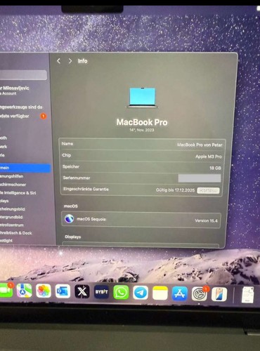 Apple MacBook Pro 14 Zoll (512GB SSD, M3 Pro, 18GB) inkl. Garantie - space black - Afbeelding 8 van 15