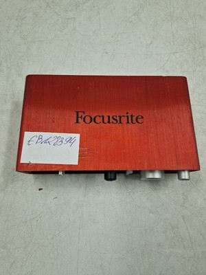 Focusrite Scarlett Solo Audio Interface - USB recording interface