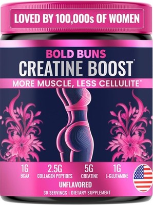 Frauen Kreatin & Kollagen Ergänzung mit BCAA zur Muskelunterstützung