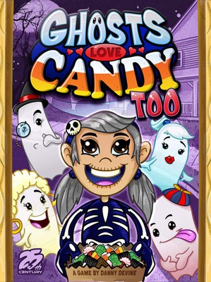 Ghosts Love Candy Too Halloween Trick or Treat Family Game