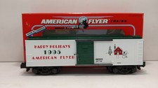 American Flyer 6-48323 S Gauge 1995 American Flyer Christmas Boxcar LN/Box