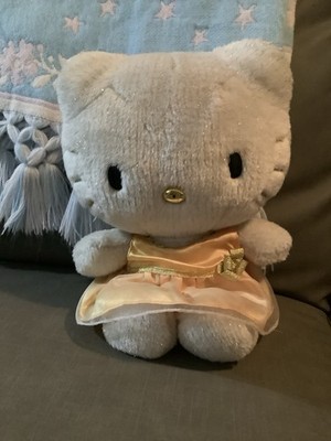 Hello Kitty Gold Edition Special Sanrio Plush Doll 12  2010 *READ*
