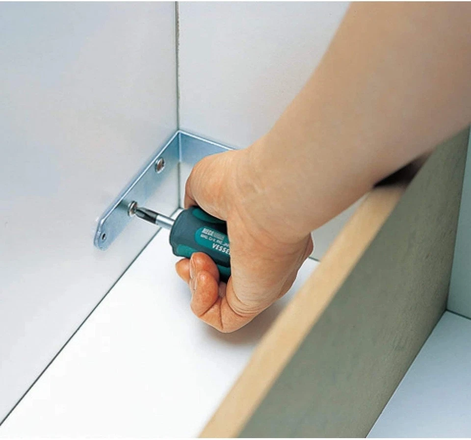 VESSEL MEGADORA Tang-Thru Screwdriver Set 8pcs. 9308EVA (EVA Foam set/Tang Thru) - Image 2 of 4