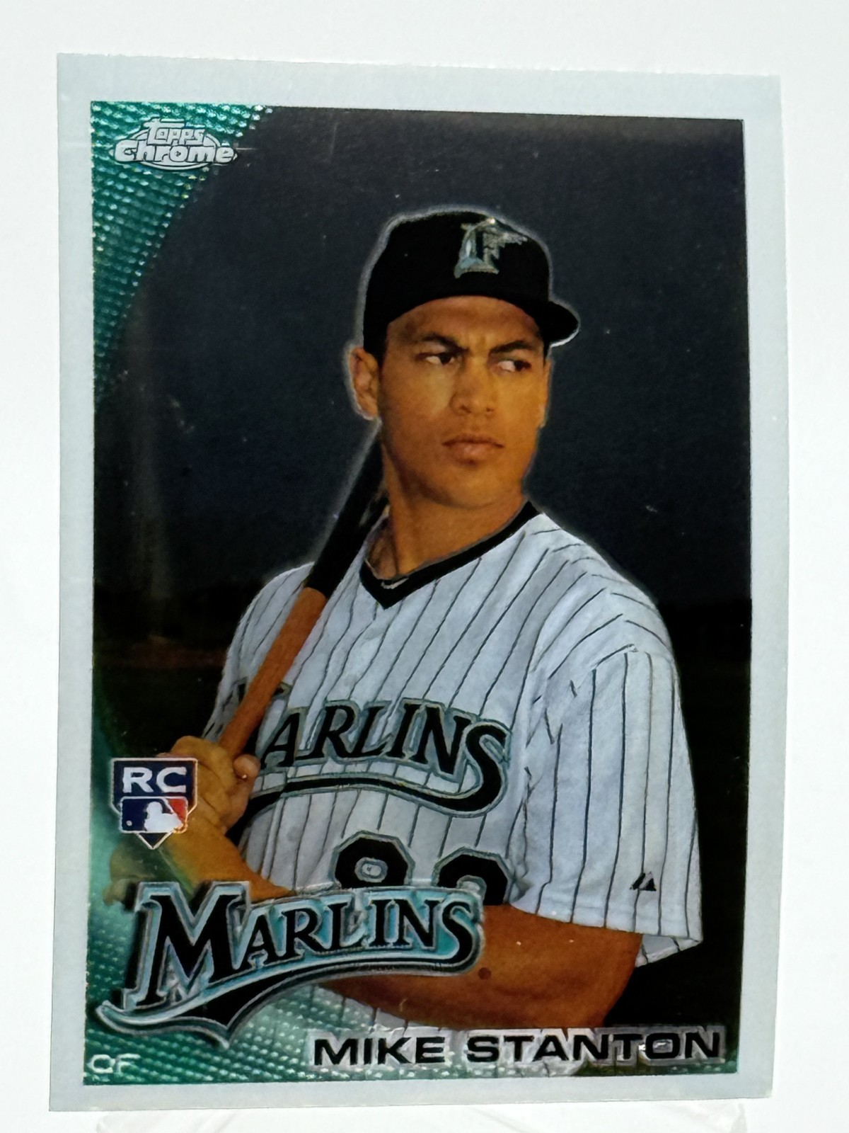 Giancario Mike Stanton 2010 Topps Chrome #190 Rookie Card RC K7
