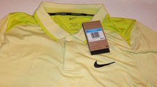 NikeCourt Advantage Dri-Fit Mens Tennis Polo Shirt Size M-Tall FD5314-751 Cream