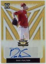 2020 Dax Fulton Leaf Valiant Gold Prismatic  Auto  RC 7/10    #BA-DF1 (D1124)