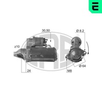 ERA Starter 220432A FüR Chevrolet Opel