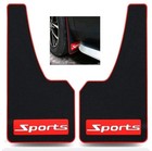 Accessory For Car SUV Truck 2Pcs Mud Flaps Splash Guard Fender Mudguard Sports