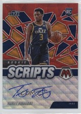 2020 Panini Mosaic Rookie Scripts Red Wave Prizm Trent Forrest #RS-TFO Auto 02v3