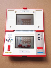 NINTENDO Mickey & Donald Game and Watch in Excellent Condition (DM-53) 1982