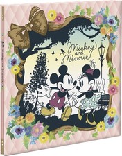 Nakabayashi Photo Album L Size Mickey & Minnie Character AH-LD-107-1