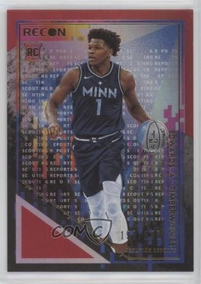2020-21 Panini Recon Scouting Reports Red /199 Anthony Edwards #3 s5j