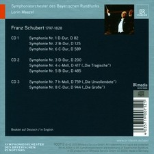 SCHUBERT: SYMPHONIES NOS. 1-8 NEW CD
