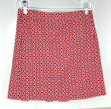 Ripskirt Medium M Length 2 Ikat Circle Orange Wrap Swim Skirt Beach