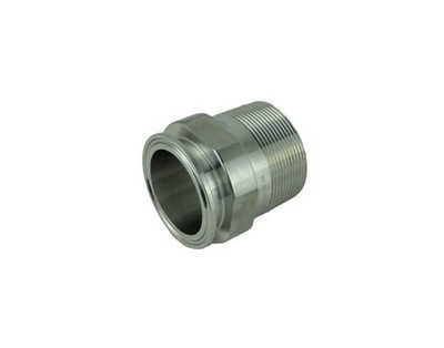 Westco Sanitary  - 2.5'' Threaded Male Clamp Adapters