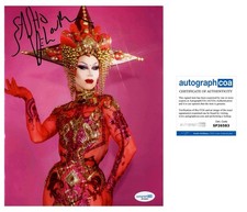SASHA VELOUR ICON LEGEND SIGNED RUPAUL’S DRAG RACE LEGEND 8x10 PHOTO - ACOA COA