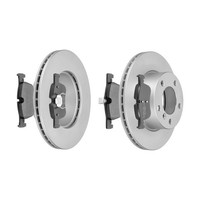 f.becker Bremsscheiben Ø284MM + BremsbelÄGe Vorne FÜR BMW 1 2 BMW