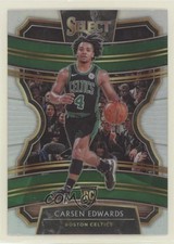 2019-20 Panini Select Concourse Silver Prizm Carsen Edwards #18 c6t