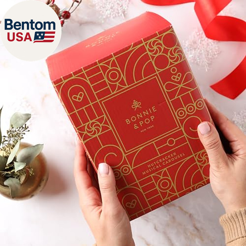 Christmas Gift Basket- Gourmet Food Gifts - Plays Music - Holiday Chocolate and