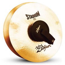 ZILDJIAN A0453 14" STADIUM SERIES MEDIUM SINGLE CYMBAL W/ BRILLIANT FINISH TOP