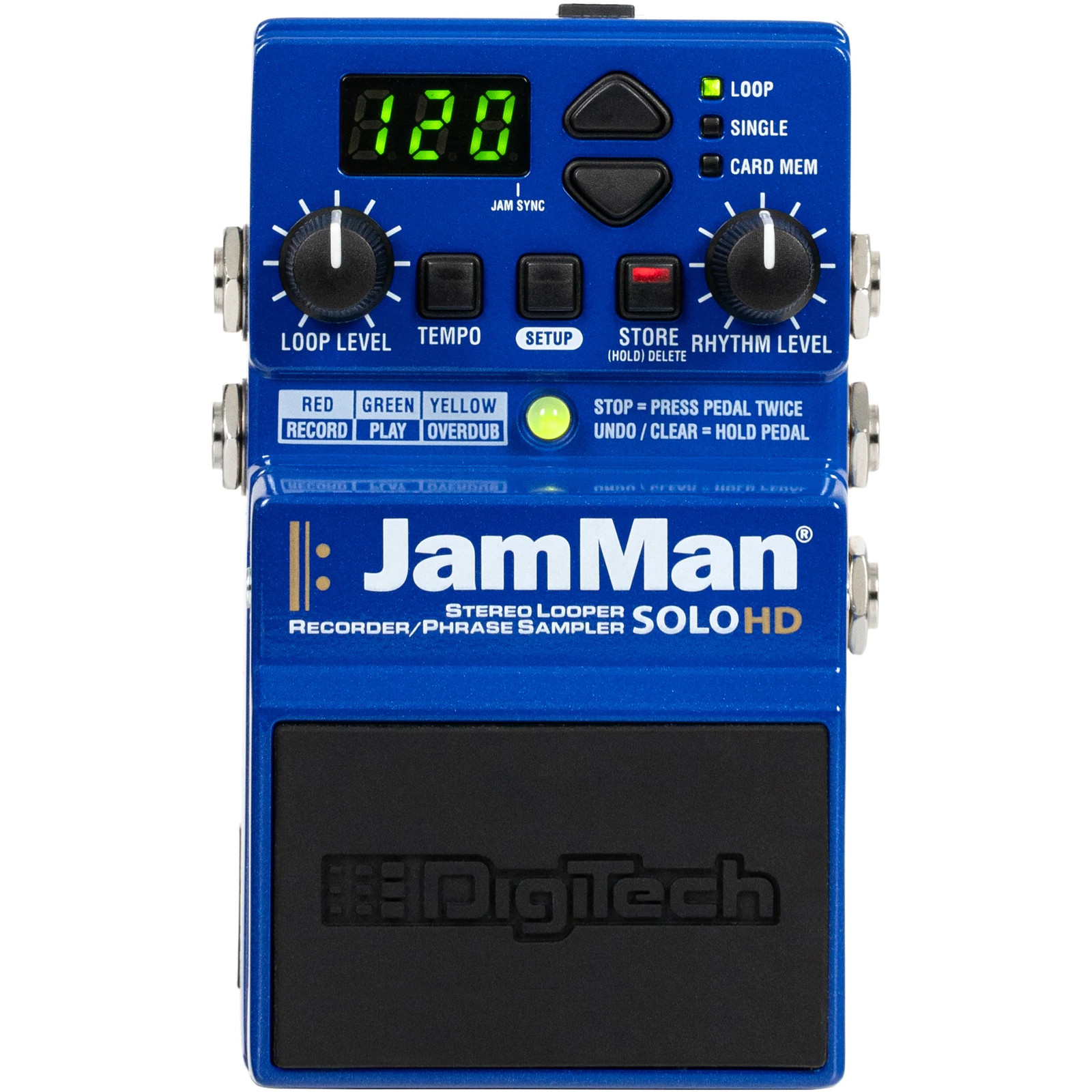 USB-петлитель Digitech Jamman Solo с высокой четкостью и поддержкой JamSync