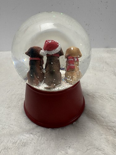 2023 TARGET WONDER SHOP Natale Vacanze Cane Cucciolo Musicale Globo Neve - Foto 4 di 6
