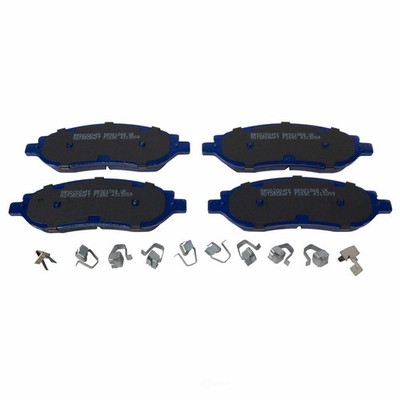 Disc Brake Pad Set-Pads - Superduty - Integrally Molded Motorcraft BRSD-1068