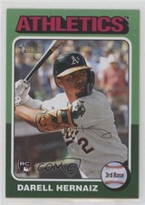 2024 Topps Heritage High Number Green Border Darell Hernaiz #670 5h8