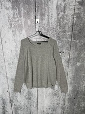Tom Ford 100 Cashmere Grey Sweatshirt TFJ976 Men  s Lightweight Sweater Size 58