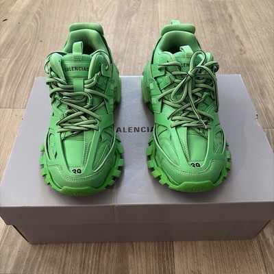 Balenciaga Track Sneaker Green Men Size 6 EU 39