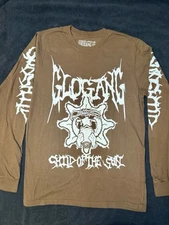Glogang Men's Long Sleeve Graphic -T    Front & Back Print .  “Child Of The sun”