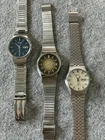 Seiko type ii  And Citizen Vintage Quartz Watches Lot Of 3