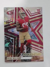 2025 Panini Rookies & Stars #161 Mykel Williams Ice #/22 San Francisco 49ers