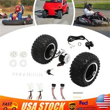 10" Complet Motor Conversion Kit 24V 250W Double Wheel for Electric Cart Scooter