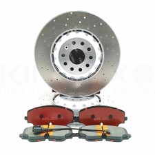 FOR AUDI S3 8Y VW ARTEON R GOLF R TIGUAN R 2.0 R FRONT BRAKE DISCS PADS 357mm